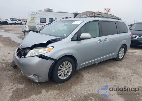 2014 Toyota Sienna Xle/Limited from USA, damaged, VIN 5TDYK3DC5ES514644